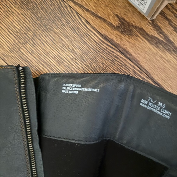 Born Black Heeled Boots - Picture 4 of 9